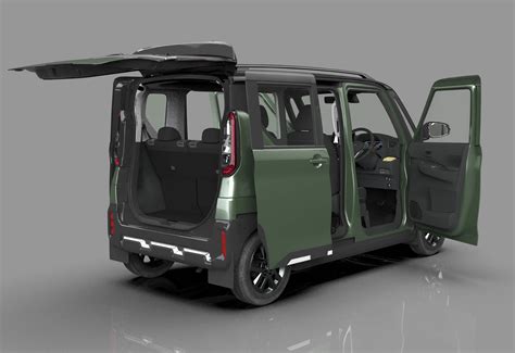 Mitsubishi Delica Mini 2023 HQ Interior - 3D Model by davidson