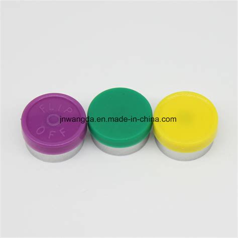 China Mini Vial Seal Antibiotic Injection Plastic Aluminum Flip Off Cap