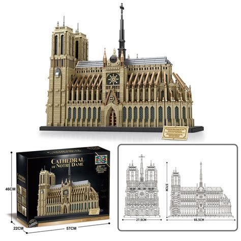 Notre-Dame Cathedral MOC Model(8868+PCS) | Letbricks