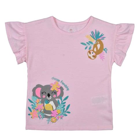 Camiseta Dakota Baby Rosa Dkk273702 Olímpica