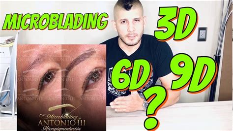 Microblading 3d 6d Y 9d Diferencia Youtube