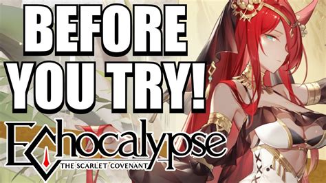 What To Expect Echocalypse Scarlet Covenant New Code Youtube