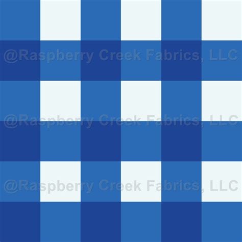 Coordinating Checks 102 Blue White Raspberry Creek Fabrics