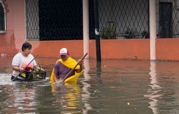 Tras Intensa Lluvia Se Inunda Chetumal Quintana Roo Quadrat N Michoac N