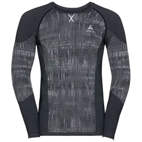 Odlo Bl Top Crew Neck L S Blackcomb Base Layer Men S