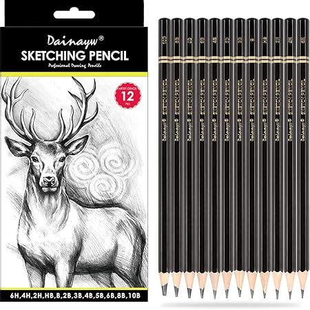 Amazon Misulove Professional Drawing Sketching Pencil Set