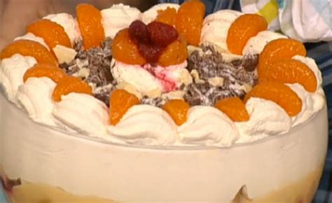 Phil Vickery Christmas Trifle Dessert Recipe On This Morning The