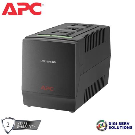 APC Line R 1200VA Automatic Voltage Regulator AVR 3 Universal