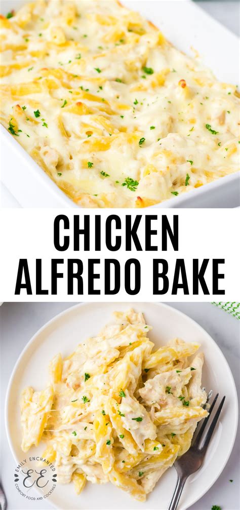 Baked Chicken Alfredo With Homemade Sauce Bakedfoods