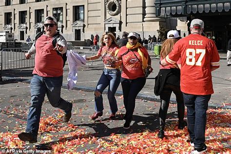 Kansas City Chiefs Fans Tackle Parade Shooter And Hold Him Down Until