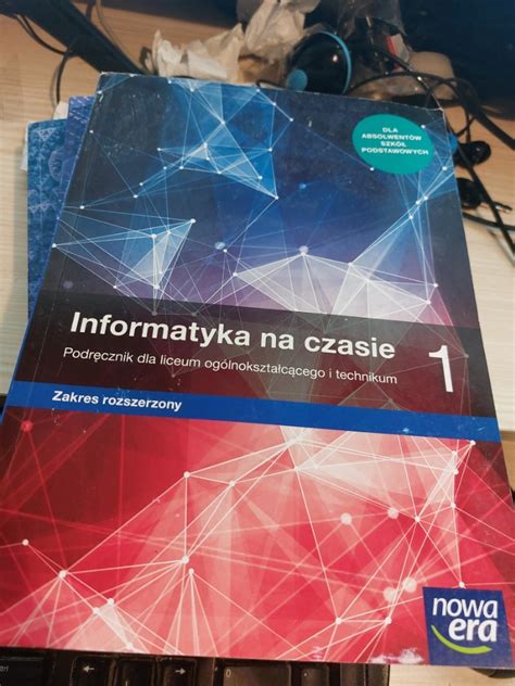 Informatyka Na Czasie Zakres Rozszerzony 1 Wieliczka Kup Teraz Na