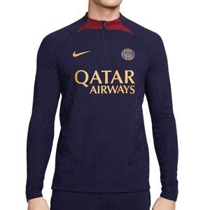 Sudadera Nike PSG Entrenamiento Dri Fit Strike Negra Futbolmania