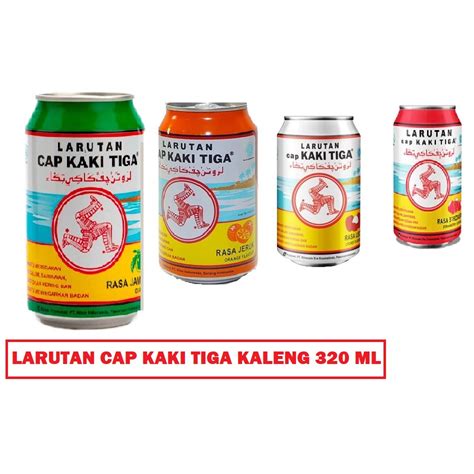 Jual Larutan Cap Kaki Tiga Kaleng 320ML Shopee Indonesia