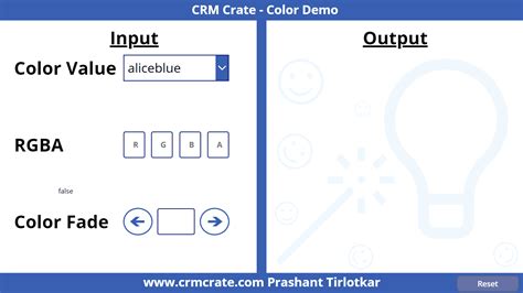 Understanding the ColorValue, RGBA & ColorFade functions in Power Apps - CRM Crate