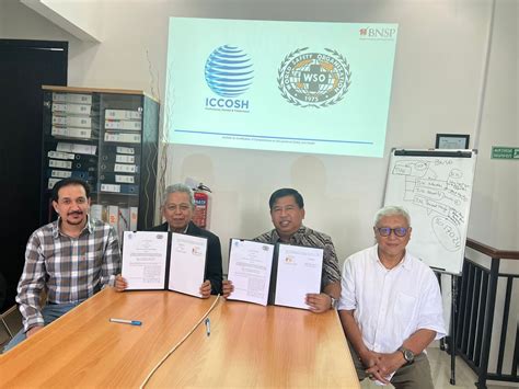 WSO Indonesia Dan ICCOSH MoU Kembangkan SDM K3 Di Pasar Global