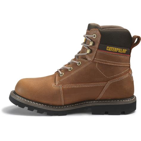 Caterpillar Idaho Waterproof Work Boot Mens Cat Footwear Walnut