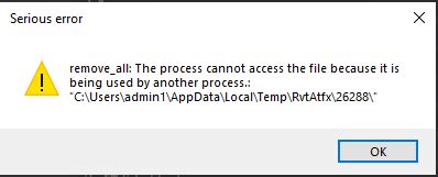 Remove All Le Processus Ne Peut Pas Acc Der Au Fichier Car Il Est