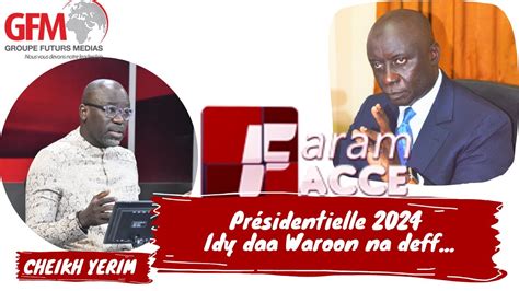 Cheikh Y Rim Seck Idy Devait Rester Dans Son Coin S Il Voulait Etre