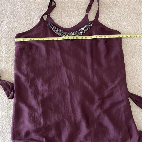 Nwt Lane Bryant Womans Burgundy Dress Sz 16 Depop