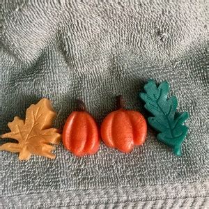 Mini Fall Soap Set Fall Soaps Leaf Soaps Acorn Soaps Mini Soaps