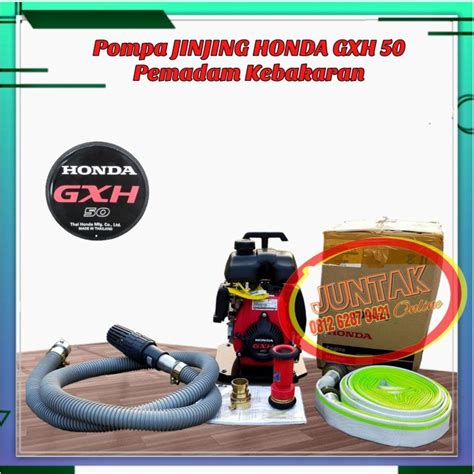 Pompa Pemadam Jinjing GXH 50 HONDA Komplit Pemadam Kebakaran Lazada