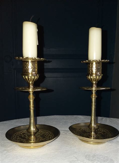 Proantic Pair Of Candlesticks