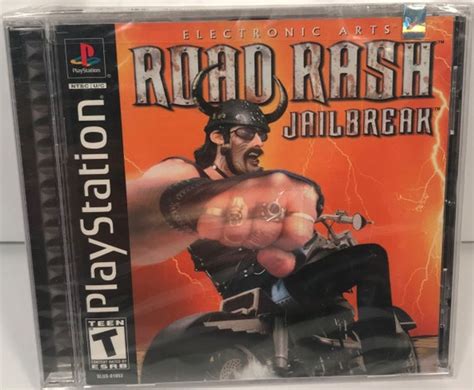 Vintage Sony Playstation Road Rash Jailbreak Cd Game Ea Etsy