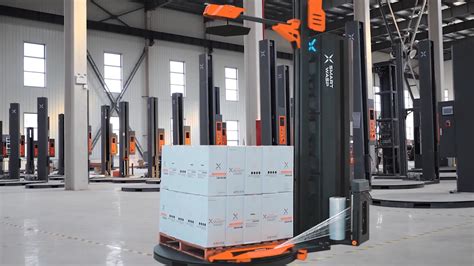 Top Pressure Fully Auto Pallet Wrapping Machine Suitable For Light