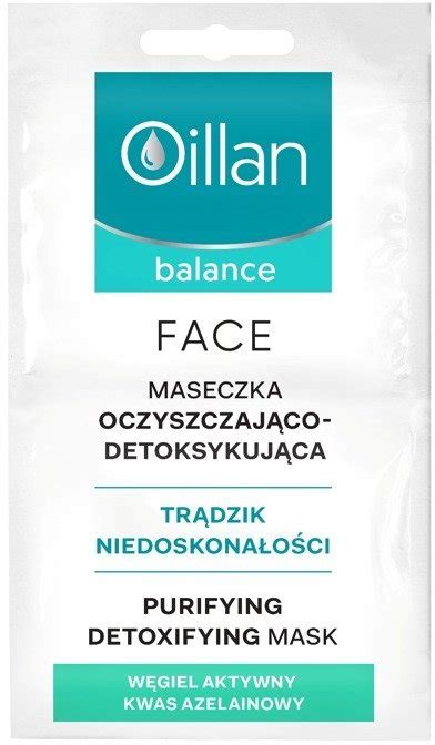 Oillan Balance Maseczka Oczyszczaj Co Detoksykuj Ca Sklep Empik