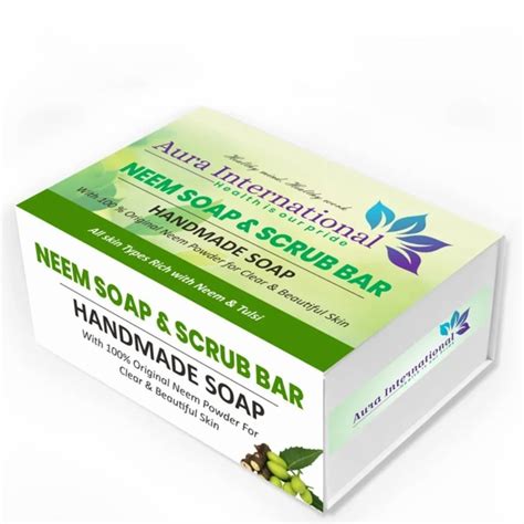 Neem Tulsi Scrub Bar Handmade Soap Gm At Rs Piece In Ghaziabad