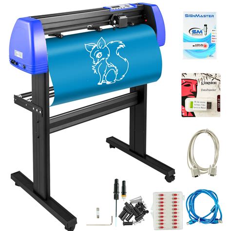 Vevor Vinyl Cutter 34 Inch Vinyl Cutter Machine With 20 Blades Maximum