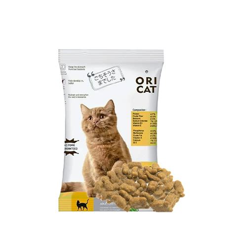 Jual Ori Cat Gram Adult Makanan Kucing Dewasa Oricat Bentuk Ikan Dan