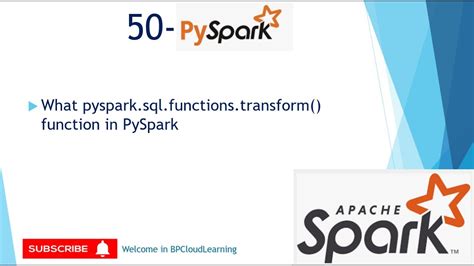 50 Pyspark Sql Functions Transform Function In PySpark In Hindi