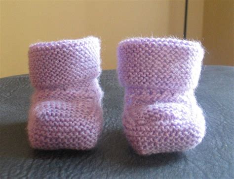 Comment Tricoter Des Chaussons De Bebe Facile