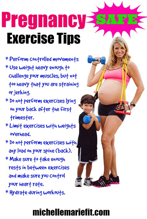 Pregnancy And Exercise - Michelle Marie Fit