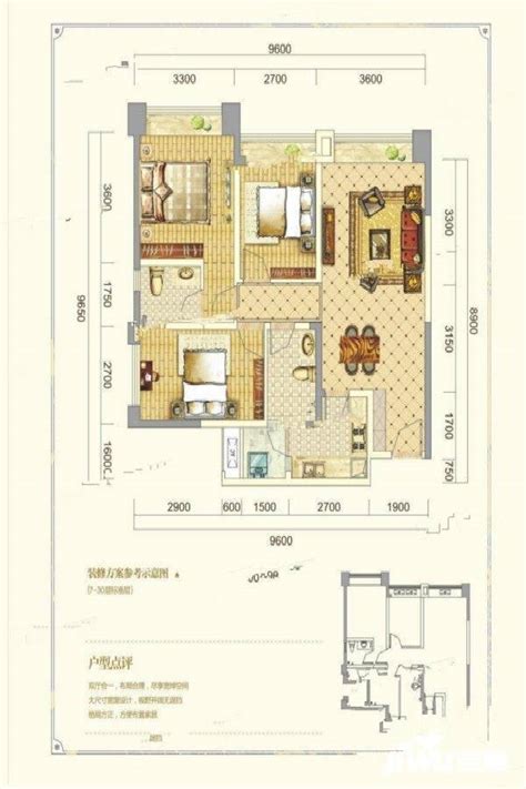 成都中铁骑士府邸二期78㎡户型户型图首付金额3室2厅1卫780平米 吉屋网