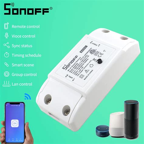 Sonoff Interruptor Inteligente Con Wifi Para El Hogar M Dulo De Rel