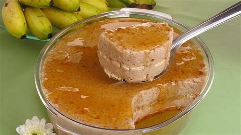 Pav De Banana Caramelizada Uma Sobremesa Doce E Saborosa