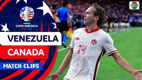 Venezuela Vs Canada Match Clips Copa America 2024 Youtube