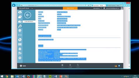 Microsoft Azure Automation Start And Stop Virtual Machines Using