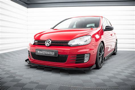 Splitter Przedni Street Pro V Flaps Volkswagen Golf Gti Mk Nasza