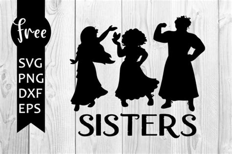 Sisters Encanto Svg Free Mirabel Svg Luisa Svg Instant Download