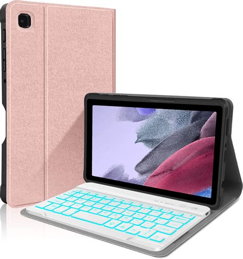 Funda Con Teclado Retroiluminado Para Samsung Galaxy Tab S Lite