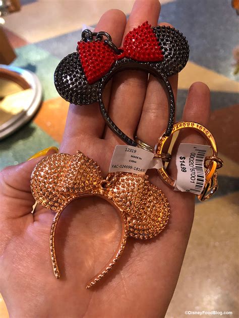 Disney Merch Alert New Rose Gold And Mickey Bar Key Chains