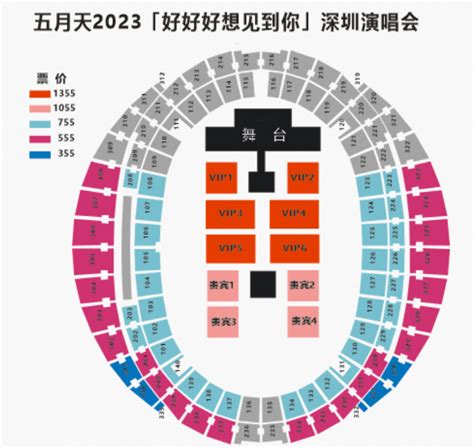 2023五月天深圳演唱会（7月7日 9日）攻略时间地点购票歌单座位图大河票务网