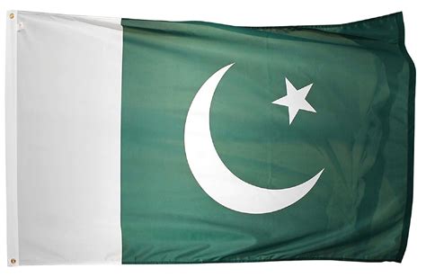 Buy DANF Pakistan 3ftx5ft Polyester PAKISTANI National Banner Online at ...