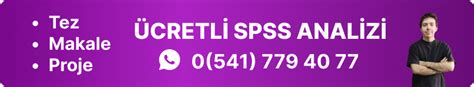 Ki Kare Testi Nedir SPSS YARDIMI İSTATİSTİK MERKEZİ