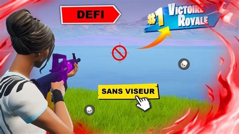 Faire Un Top Sans Viseur Sur Fortnite Chapitre Youtube