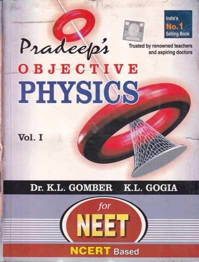 Pradeeps Objective Physics Volume For Neet Ncert Based Dr K