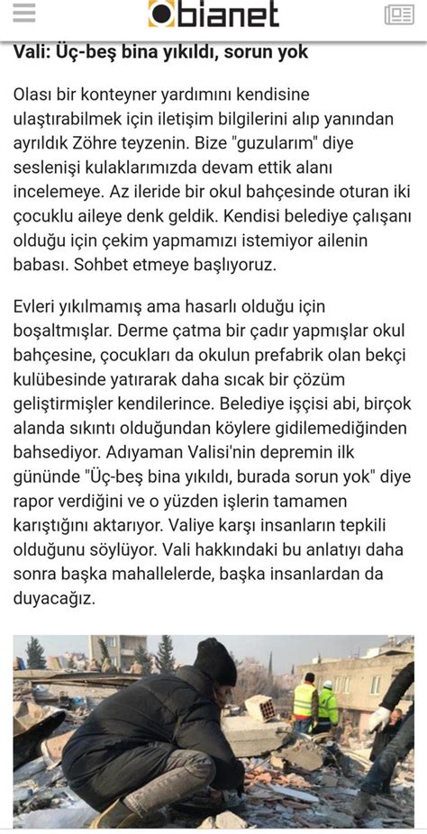 Depussy Altun on Twitter RT baltatalatt Üç beş bina yıkıldı ha